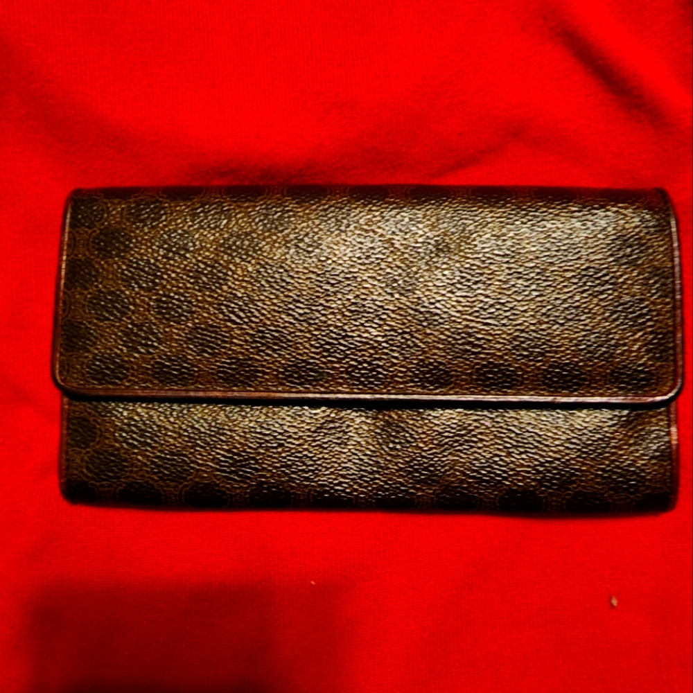 Celine brown wallet.  New no tags